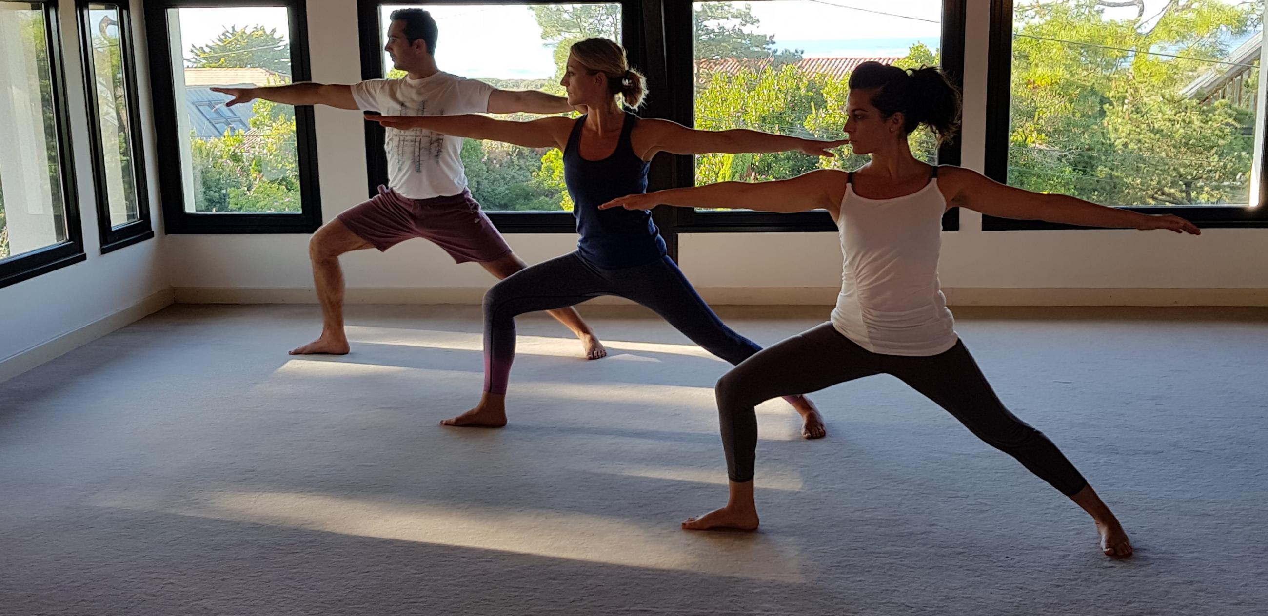 Cours de yoga à Biarritz